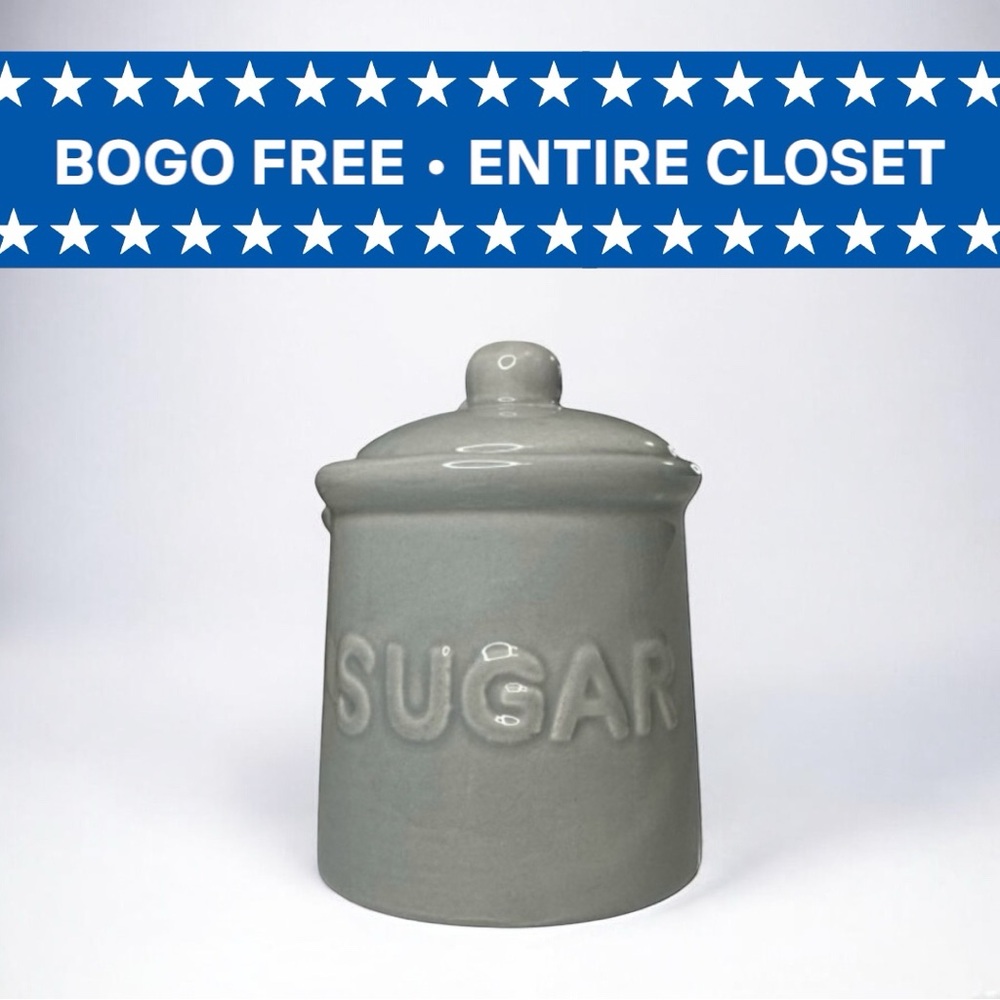 Small Ceramic Sugar Canister